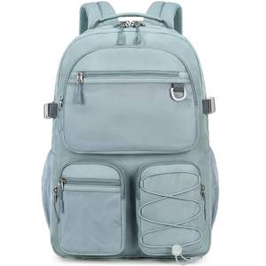 יום עמיד במים עם כיסים mulitiple עבור נסיעות מכללה בחוץ, תרמיל גב מחשב נייד לנשים גברים - Product Image 1