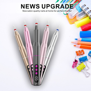 Chuyên Nghiệp Nhôm Chải Động Cơ 35000Rpm Xách Tay Không Dây Bút Hình Dạng Nail Khoan <span class=keywords><strong>Set</strong></span> Với Kit Cho Móng Chân Làm Móng Tay - Product Image 2