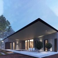Maison préfabriquée modulaire en conteneur, structure en acier, unité de logement portable, cabine de bureau pour chantier de construction
