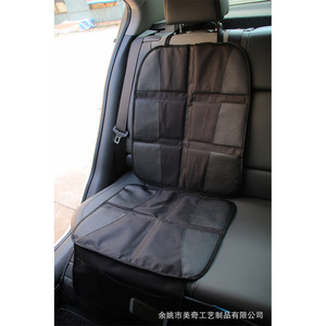 Coussin de siège de voiture en tissu Oxford noir, antidérapant, résistant à l'usure, pour cinq sièges, utilisation quatre saisons - Product Image 6