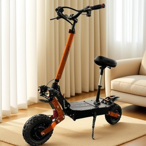 จัดส่งจากคลังสินค้าในสหรัฐอเมริกา M11 E‑Scooter มอเตอร์คู่ ระบบดูดซับแรงกระแทกเต็มรูปแบบ แบตเตอรี่ 60v 30AH สำหรับการใช้งานผจญภัยกลางแจ้ง - Product Image 1