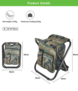 Anpassbarer, Robuster, Langlebiger, Verstellbarer, Kompakter, Faltbarer, Tragbarer, Umweltfreundlicher Outdoor-Stuhl aus 600D Oxford-Gewebe - Product Image 6