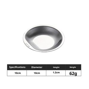 Piatto per Barbecue Moderno in Acciaio Inox 304 Stile Coreano, Piatto Dorato Poco Profondo, Piatto per Torte a Fondo Piatto, per Feste - Product Image 6