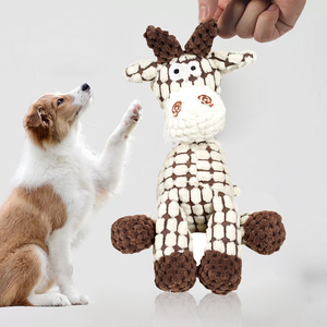 Vente en gros de jouets interactifs en peluche mignons en caoutchouc résistant à la mastication jouet écologique à usage quotidien pour chiens - Product Image 5