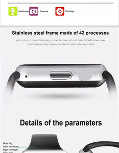 スマート腕時計A1 SIMカード付きマルチカラーオプションAndroid IOS用 - Product Image 5