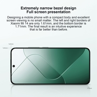 Pour Mi 14 16 Go + 1 To, écran 6,3 pouces, MIUI 14, processeur octa-core 4 nm 3,3 GHz, NFC, smartphone 5G, 144 Hz, série Snapdragon 800, charge rapide 120 W