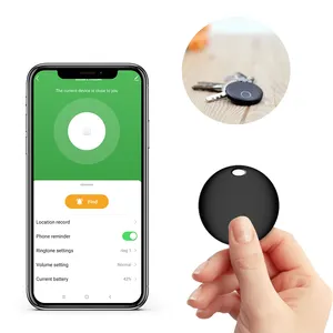 Smart Tracker Power By Tuya App Blue tooth Tracking Device Locator Keychain Anti-lost Wallet Key Finder With Alarm