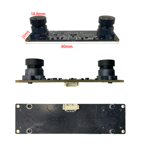 Module de caméra USB synchrone double objectif haute vitesse en niveaux de gris à exposition globale, résolution 3840x1520 pour VR - Product Image 1