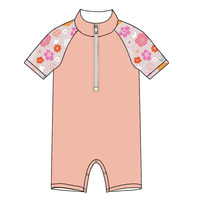 Nouveaux maillots de bain personnalisés pour enfants, maillots de bain unisexes pour enfants, manches courtes, shorts, vêtements d'été pour bébés