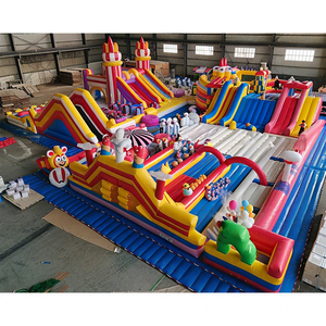 Nuevo Circuito de Obstáculos Inflable de PVC de Alta Calidad para Parques de Trampolín al Aire Libre, Uso para Adultos y Niños, 50-200, para Exteriores - Product Image 1