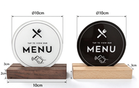 Carte de menu numérique NFC à toucher pour consulter, étanche, 13,56 MHz, commande sans contact, pour restaurants, hôtels, fournisseur en gros, stock disponible, prêt à expédier