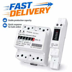 Compteur d'énergie compact DDS1709-D sur rail DIN, monophasé, moniteur <span class=keywords><strong>de</strong></span> <span class=keywords><strong>consommation</strong></span> <span class=keywords><strong>électrique</strong></span> en kWh avec <span class=keywords><strong>indicateur</strong></span> d'impulsions - Product Image 2