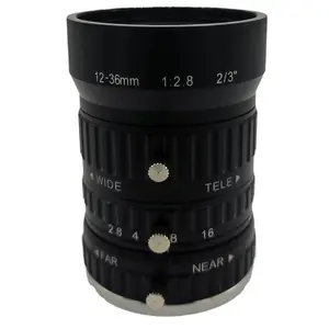 12-36mm odak uzaklığı manuel 10MP izleme endüstriyel lens C portu