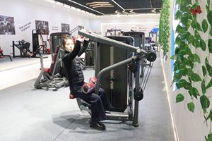 <span class=keywords><strong>Lat</strong></span> Pull Gymフィットネス機器ボディビルディングストレングストレーニングプルダウン複数の手の位置ピンロード選択機 - Product Image 5