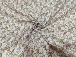 Tela de Algodón Tejida de Alta Calidad, Ligera, Transpirable y de Secado Rápido para Manualidades, Costura, Vestidos de Novia y Ropa de Uso Diario - Product Image 2