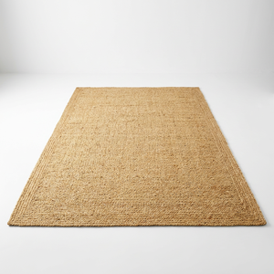 Premium Handmade <b>Jute</b> <b>Rug</b> Modern Design Natural Fiber Anti-Bacteria Waterproof Stain Resistant Non-Slip Home Floor Mat Private - Product Image 3