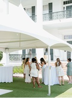 Carpa Comercial de Aluminio para Exteriores de 20x40 Pies, para Uso en Todas las Estaciones, Jardín, Ferias Comerciales, Fiestas Grandes