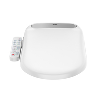 Siège de toilette intelligent TEJJER avec fonction de chauffage automatique et bidet intégré