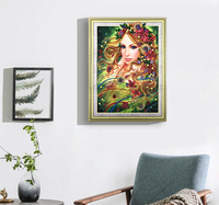 Peinture Diamant 5D Personnalisée Nature Morte Style Moderne Toile Polyester Impression Numérique Forme Spéciale