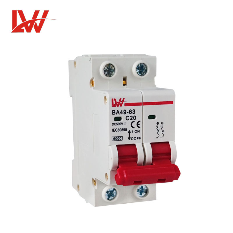 LW DC MCB 1000V 6A-63A 2P Solar DC Renewable Energy Circuit Breaker · image 2