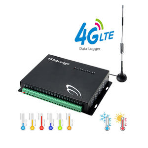 Enregistreur de température et d'humidité 4G avec sonde externe, enregistreur de données de température multi-usages pour congélateur médical et laboratoire -55 ° De la lettre C à +125 ° C - Product Image 1