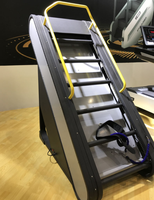 Appareil d'escalade NO.1 United Factories Commercial Stairmaster Stepmill en Métal, Fer et Acier, Équipement de Fitness Cardio pour Musculation
