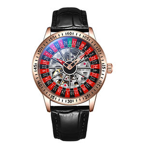 <span class=keywords><strong>Orologio</strong></span> Meccanico <span class=keywords><strong>Elegante</strong></span> Stile Gioco d'Azzardo, Regalo di Anniversario di Tendenza, Luminoso e Resistente all'Acqua per <span class=keywords><strong>Uomo</strong></span> - Product Image 2