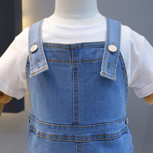 Nouvelles Robes en Jean Premium pour Filles, Derniers Modèles, Motifs Mignons et Simples pour Enfants, Images Provenant d'un Fournisseur Chinois - Product Image 2
