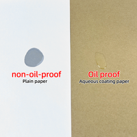 Papier Bond Imprimé Biodégradable à Base d'Eau Sans Plastique, Rouleau Jumbo Simple de 200-315 g/m² à Prix Abordable pour Emballage Alimentaire