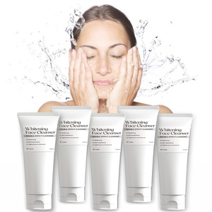 Tốt nhất salicylic axit ốc than Vitamin C mềm trắng mỹ phẩm Bóp tẩy tế bào chết của nam giới rửa mặt sữa rửa mặt - Product Image 3