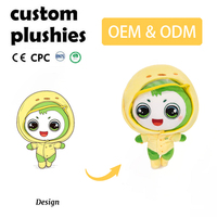 OEM ODM 15cm 20cm 25cm Poupées en peluche personnalisées, douces et mignonnes, personnages de jeux, poupées en peluche d'idoles, poupées en peluche de dessins animés personnalisées