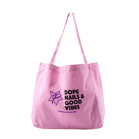 Sac fourre-tout en toile écologique sur mesure avec longue anse, logo et couleurs personnalisés, vente en gros