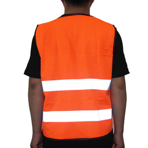 Gilet di Sicurezza Riflettente Personalizzato OEM, Alta Visibilità ANSI Classe 2 per Lavori di Costruzione - Product Image 3