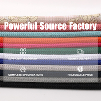 Tissu gaufré en microfibre 350 g/m² à séchage rapide, prêt à être expédié directement de l'usine pour les commandes en gros