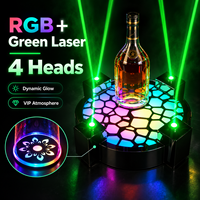 Support de bouteille de champagne laser ZhonNa, présentoir lumineux pour vin, support VIP pour spiritueux, accessoire pour instrument de test lumineux de bar KTV