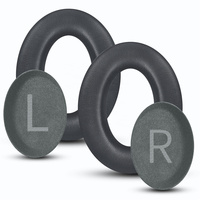 Almohadillas de repuesto de cuero proteico para auriculares Bose QC45 SpaceEarpads con aislamiento de espuma para auriculares