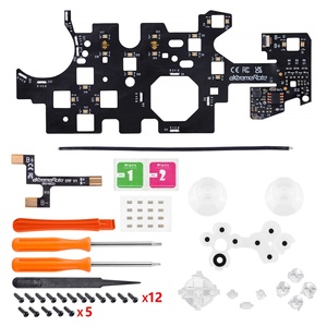 EXtremeRate Kits LED DTF transparents décoratifs avec D-pad analogique AXYB et boutons Start/Sync pour manette Xbox Series X S - Product Image 2