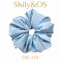 Shily&OS Chouchous en soie pour cheveux 8 cm, style nuage, super doux et moelleux, en soie de mûrier, essentiel pour le sommeil
