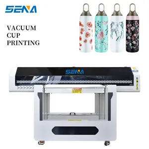 Environmental protection Digital bag luggage printing machine UV flatbed inkjet panel printer for small enterprises 90*60CM