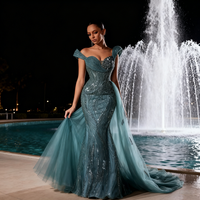 Robe de soirée à sequins grande taille pour invitées de mariage |   Robe de soirée scintillante de luxe pour banquets et occasions spéciales