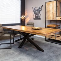 Vente en gros de pieds de meubles industriels Pieds de table en forme d'araignée noire Table à manger en forme de X Base en fer Cadre de table moderne personnalisable 745mm