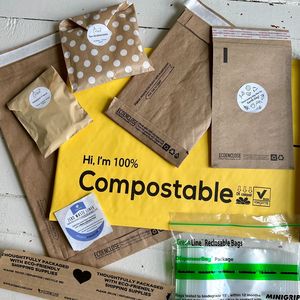 Bán Sỉ Trung Quốc Giấy Kraft Tùy Chỉnh Sinh Học CD Poly Gửi Thư Có Đệm Phong Bì/Bưu Điện A4 A5 Jiffys Túi Poly Bong Bóng - Product Image 4