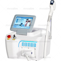 Appareil portable d'épilation à diode 10 barres 755 808 940 1064nm FAC à collimation rapide sur axe, équipement de salon de beauté
