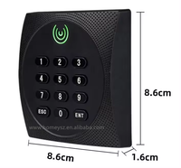 ZK KR602E 125Khz lector de puerta RFID teclado lector de tarjetas EM serie Wiegand lector de tarjetas de Control de acceso
