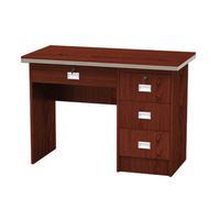Bureau de travail moderne, durable et simple avec tiroir en bois verrouillable pour la maison, ordinateur de bureau, étude, écriture, chambre à coucher