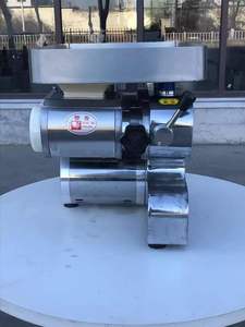 Commerciële tafelmodel vlees snijmachine |   Elektrische vleessnijmachine van roestvrij staal voor keuken & restaurant - Product Image 6
