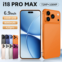 Smartphone S25Ultra 5G Android 15 Écran OLED 6,9 pouces 16 Go de RAM 1 To de ROM Appareil photo 108 MP Double SIM Téléphone mobile