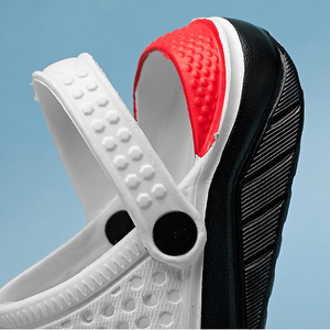 Sandales plates légères pour hommes avec logo personnalisé, <span class=keywords><strong>chaussures</strong></span> d'eau de plage, sabots en EVA pour la randonnée et le camping - Product Image 5