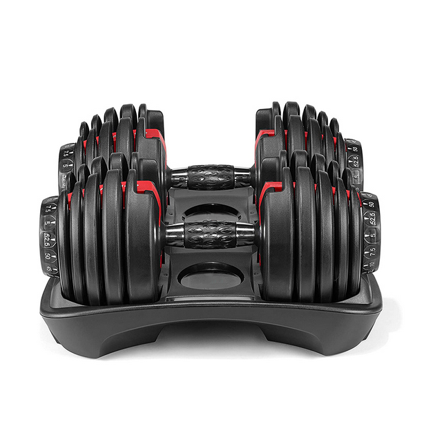 В наличии, готово к отправке 52.5LB/24кг 90LB/40 кг, оборудование для фитнеса: Регулируемая гантель набор для продажи