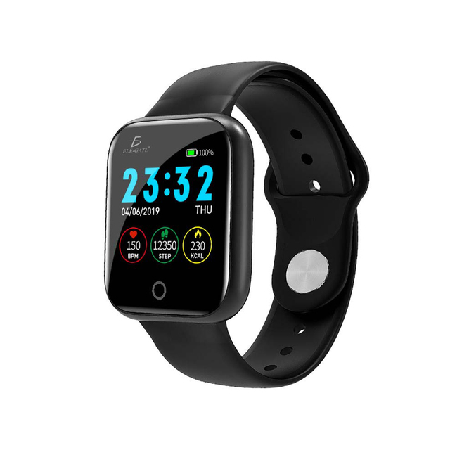 Smart Watch A1 Cell Phone Compatible Pedometer Heart Rate Monitoring Timing Tracking Device 1.5 LCD Display Lithium Battery USB